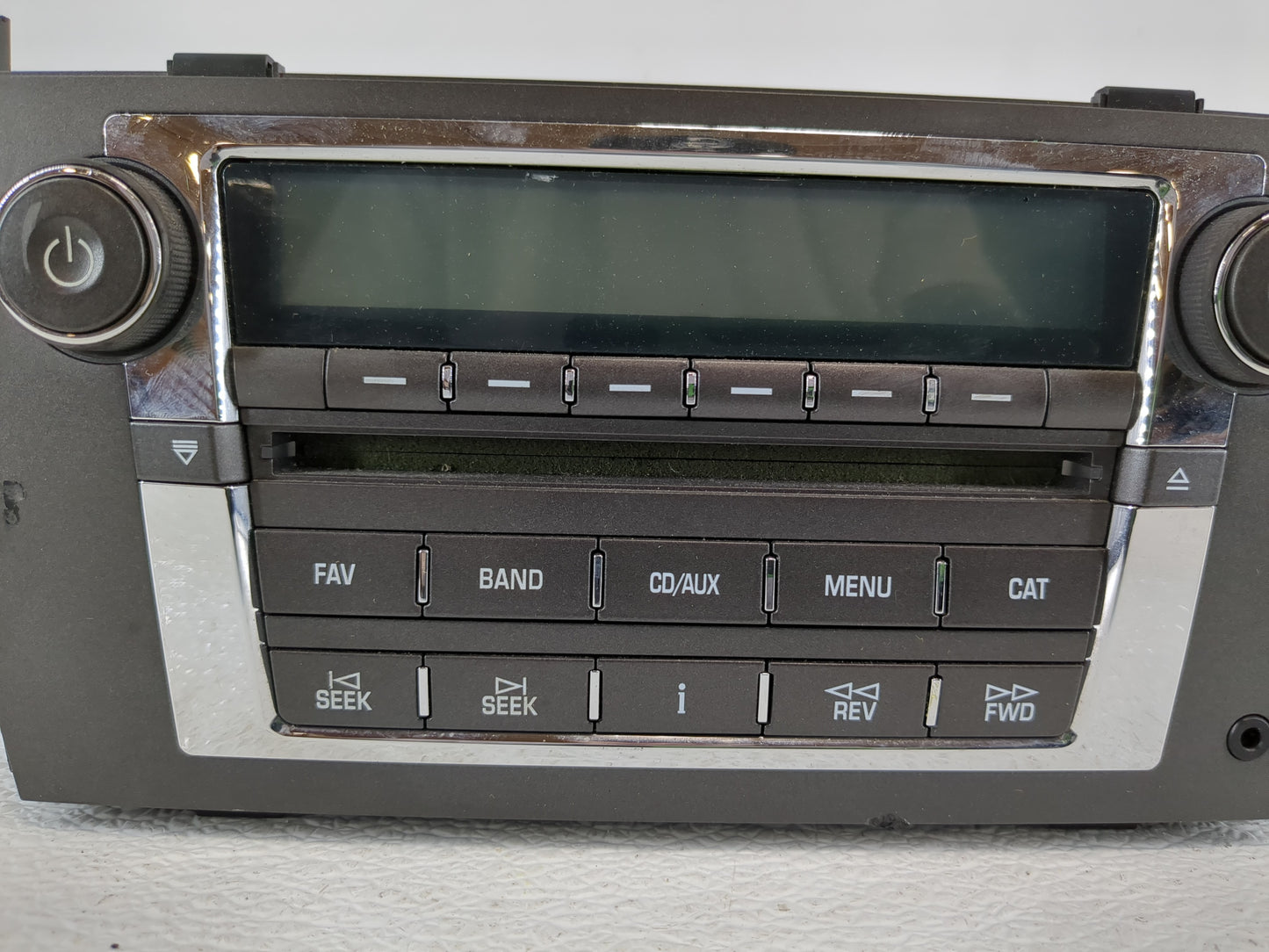 2007-2009 Cadillac Dts Radio AM FM Cd Player Receiver Replacement P/N:25808215 Fits Fits 2007 2008 2009 OEM Used Auto Parts 