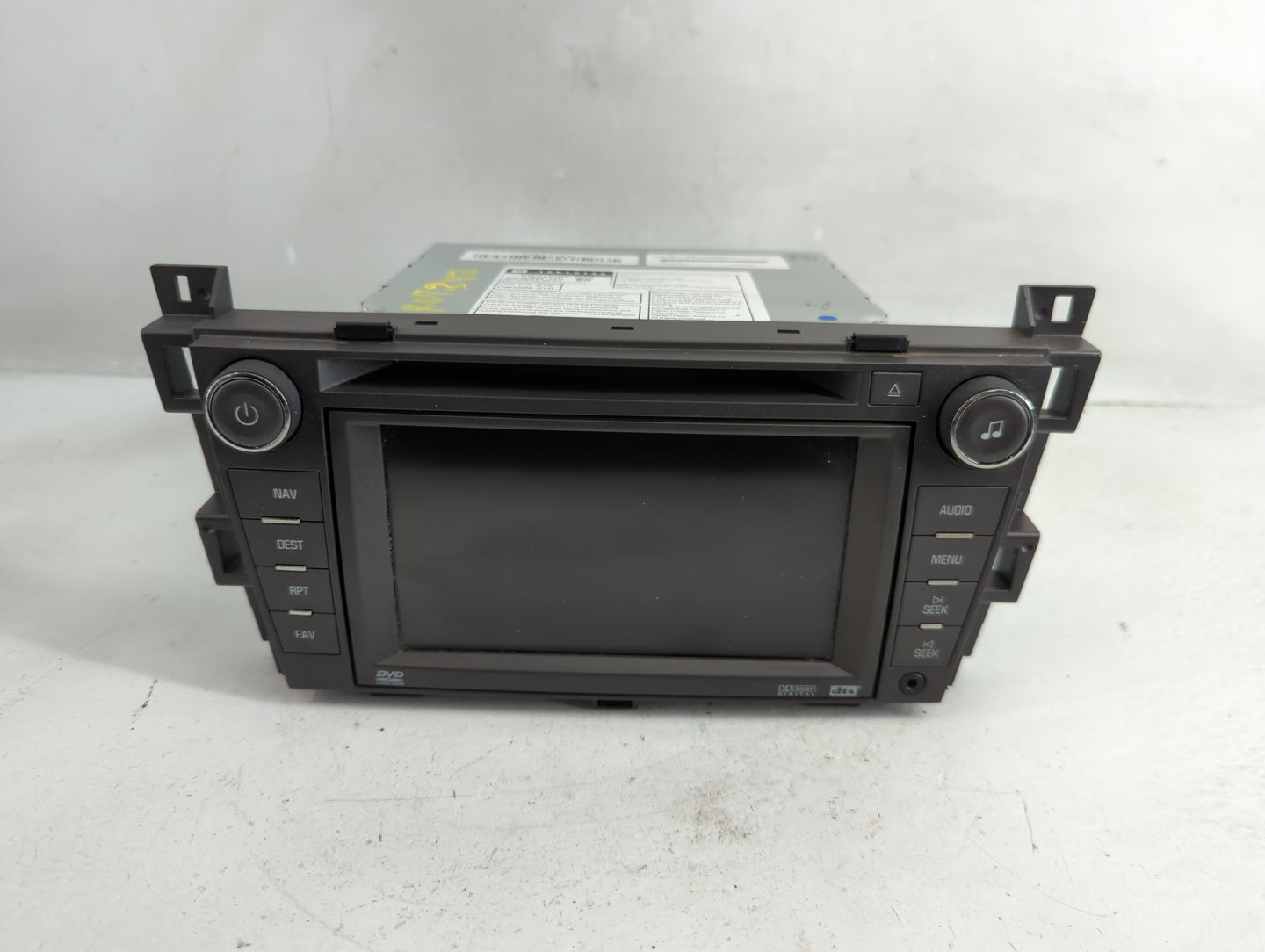 2007 Cadillac Dts Radio AM FM Cd Player Receiver Replacement P/N:DW4681005690 15912143 Fits OEM Used Auto Parts - Oemusedaut