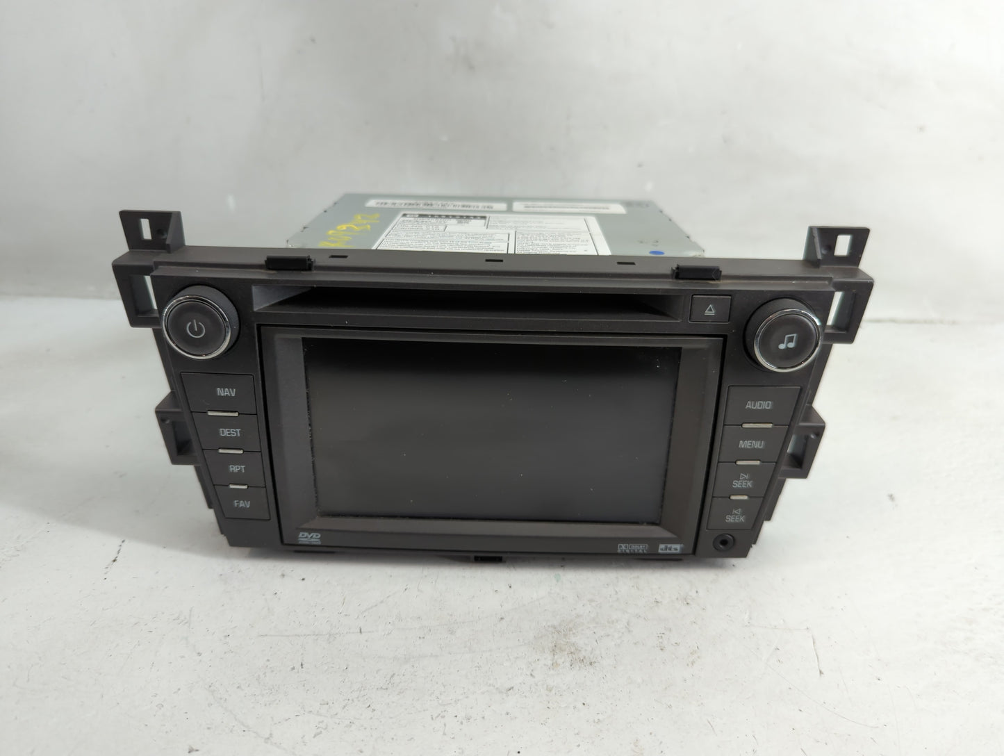 2007 Cadillac Dts Radio AM FM Cd Player Receiver Replacement P/N:DW4681005690 15912143 Fits OEM Used Auto Parts - Oemusedaut