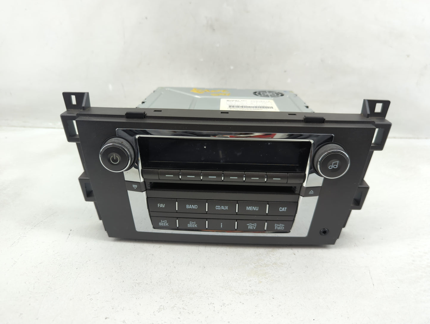 2007-2009 Cadillac Dts Radio AM FM Cd Player Receiver Replacement P/N:25808215 Fits Fits 2007 2008 2009 OEM Used Auto Parts 