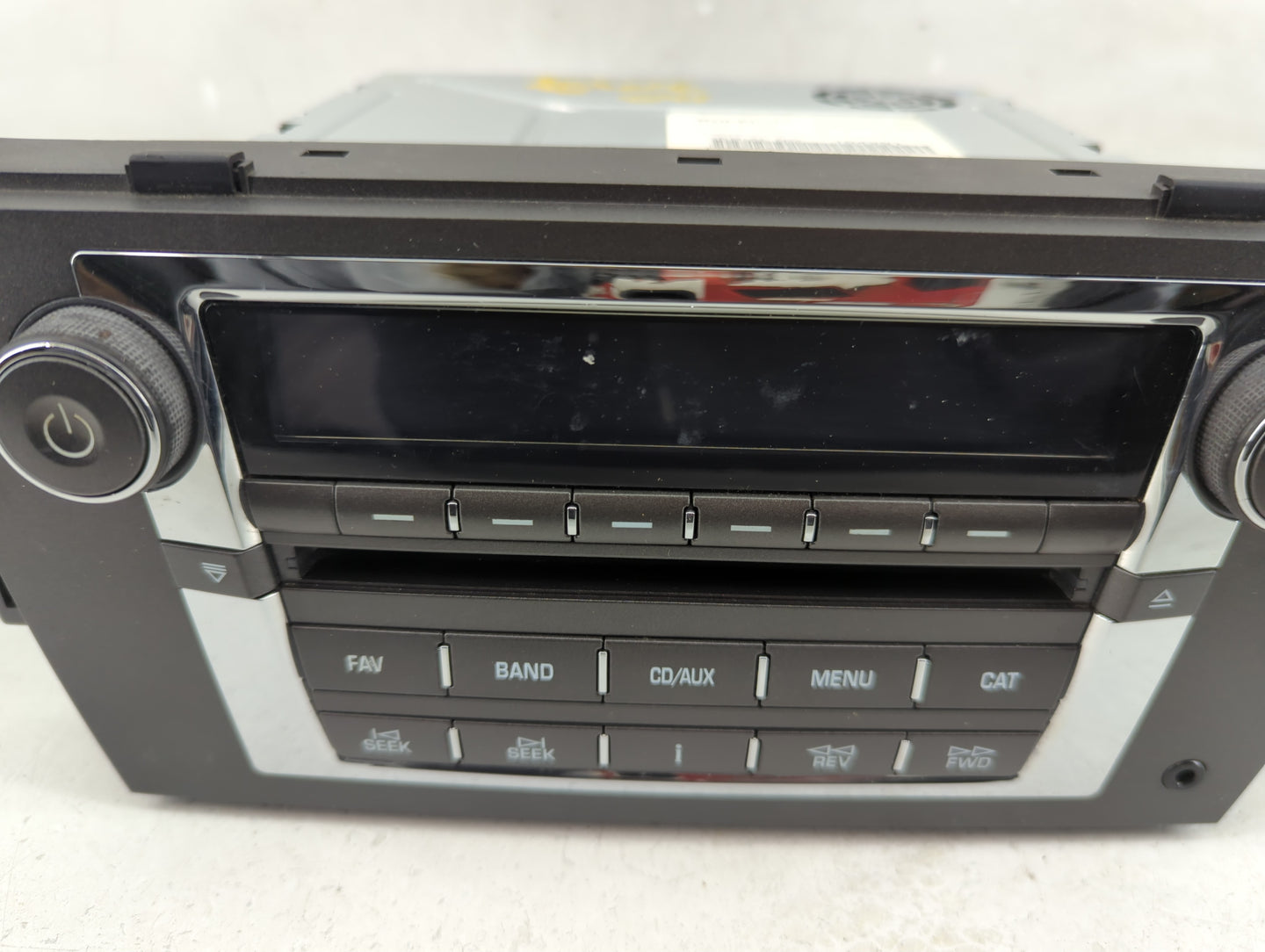 2007-2009 Cadillac Dts Radio AM FM Cd Player Receiver Replacement P/N:25808215 Fits Fits 2007 2008 2009 OEM Used Auto Parts 