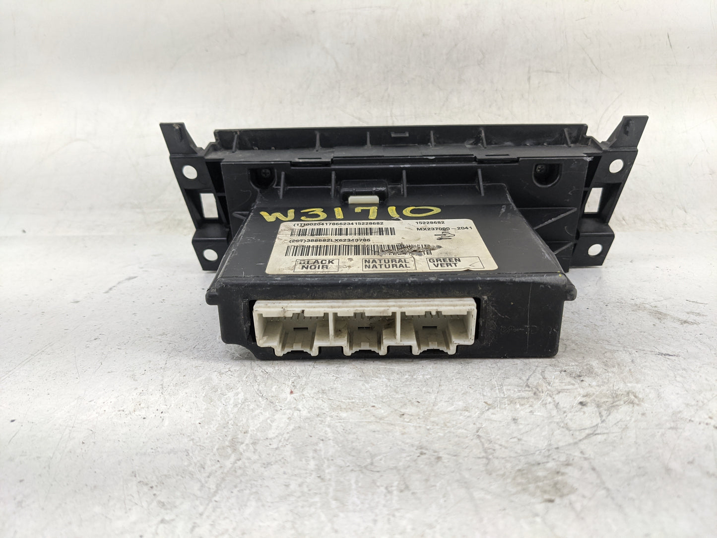 2007-2011 Cadillac Dts Climate Control Module Temperature AC/Heater Replacement P/N:15228682 MX237000-2041 Fits OEM Used Aut