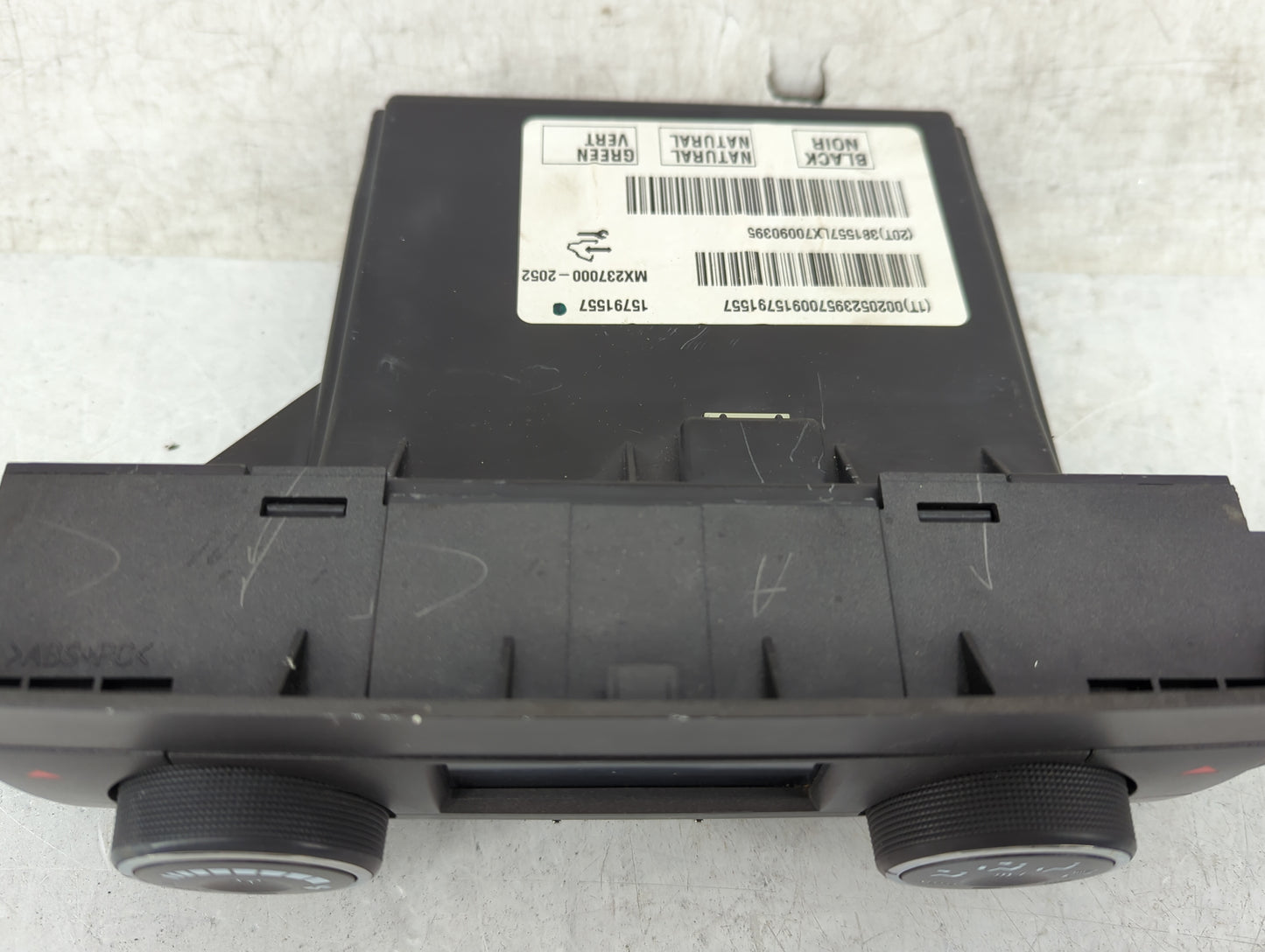 2007-2011 Cadillac Dts Climate Control Module Temperature AC/Heater Replacement Fits Fits 2007 2008 2009 2010 2011 OEM Used 