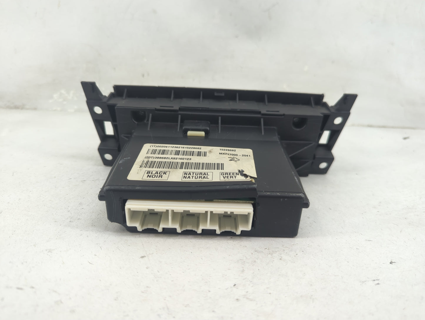 2007-2011 Cadillac Dts Climate Control Module Temperature AC/Heater Replacement P/N:15228682 MX237000-2041 Fits OEM Used Aut