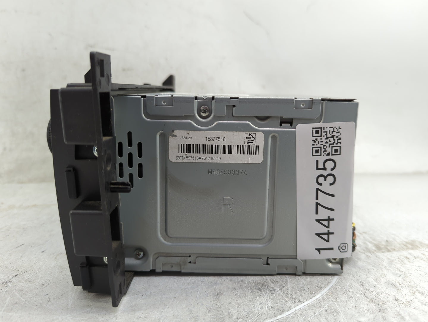 2007-2009 Cadillac Dts Radio AM FM Cd Player Receiver Replacement P/N:15877516 CQ-JG8661YC Fits Fits 2007 2008 2009 OEM Used