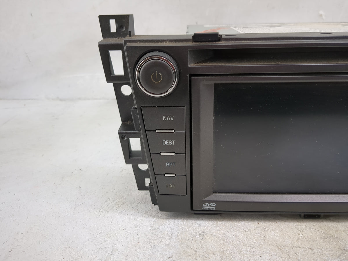 2007 Cadillac Dts Radio AM FM Cd Player Receiver Replacement P/N:15912143 DW468100-5690, CQ-UG4662X Fits OEM Used Auto Parts