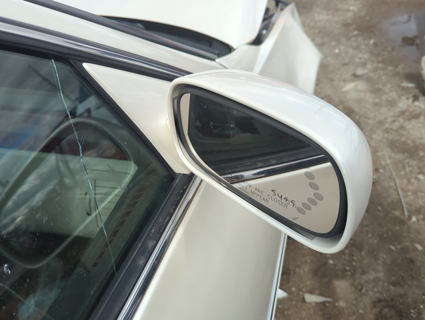 2006-2008 Cadillac Dts Passenger Side View Mirror - Right Door Mirror OEM Used - Oemusedautoparts1.com