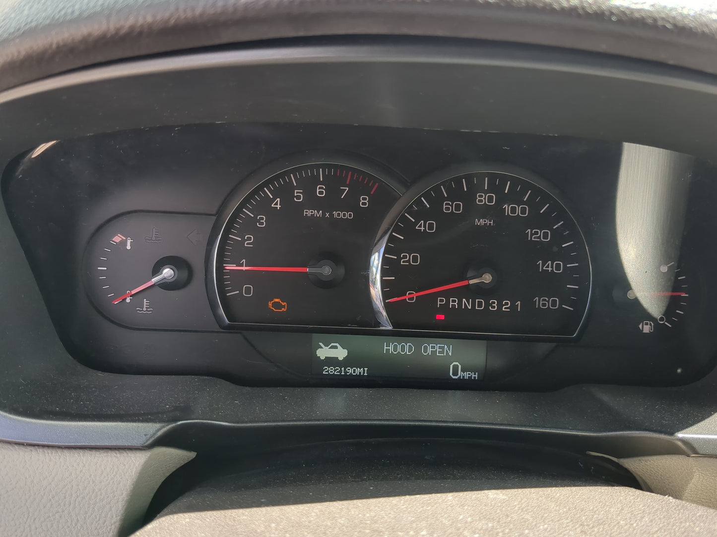 2006-2007 Cadillac Dts Instrument Cluster Speedometer Gauges Fits Fits 2006 2007 OEM Used Auto Parts - Oemusedautoparts1.com