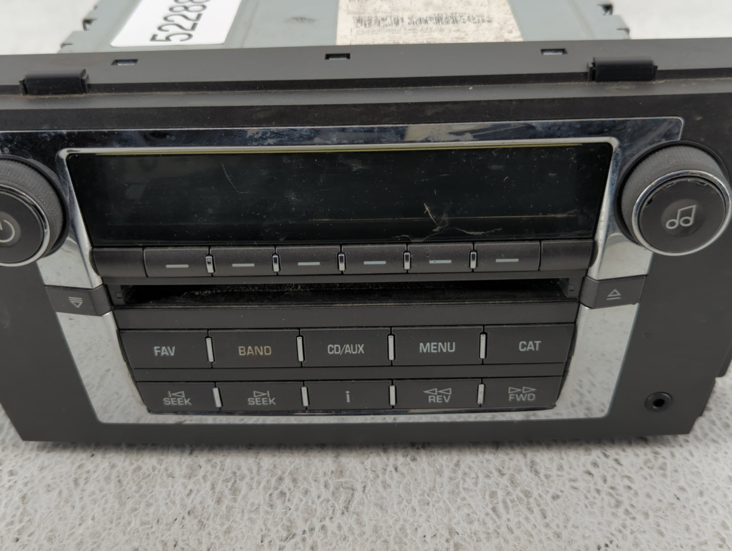 2007-2009 Cadillac Dts Am Fm Cd Player Radio Receiver - Oemusedautoparts1.com