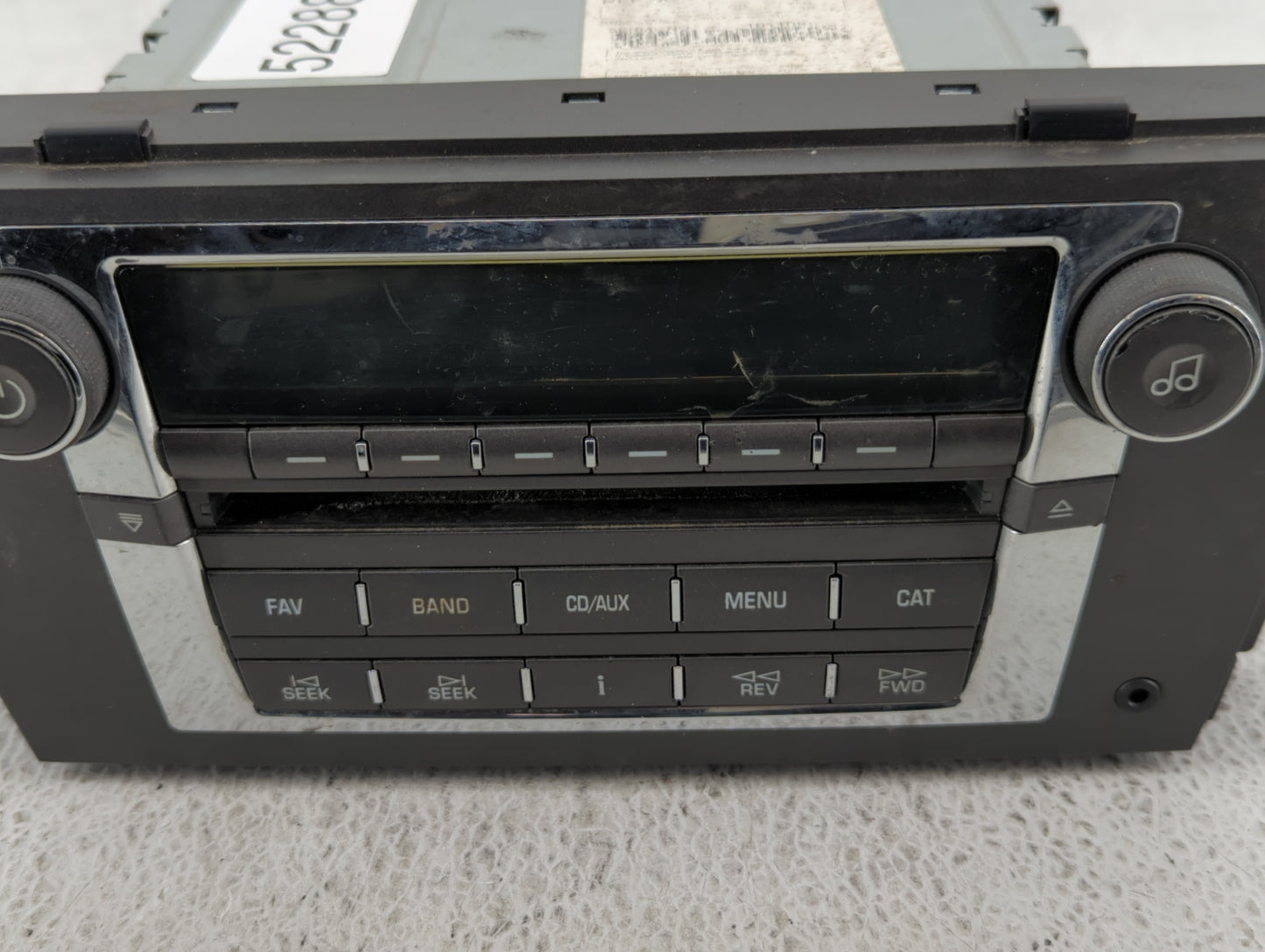 2007-2009 Cadillac Dts Am Fm Cd Player Radio Receiver - Oemusedautoparts1.com