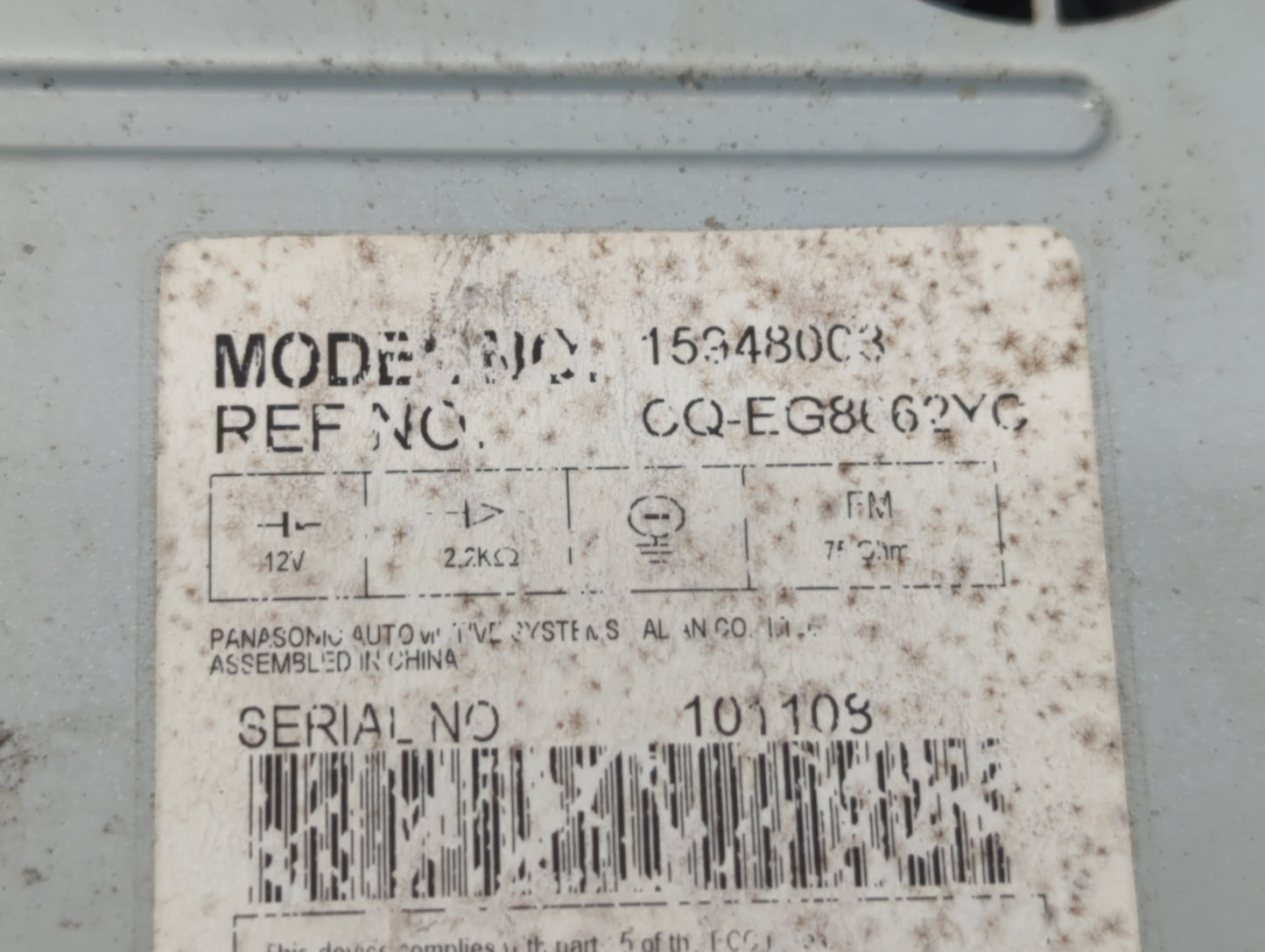 2007-2009 Cadillac Dts Am Fm Cd Player Radio Receiver - Oemusedautoparts1.com