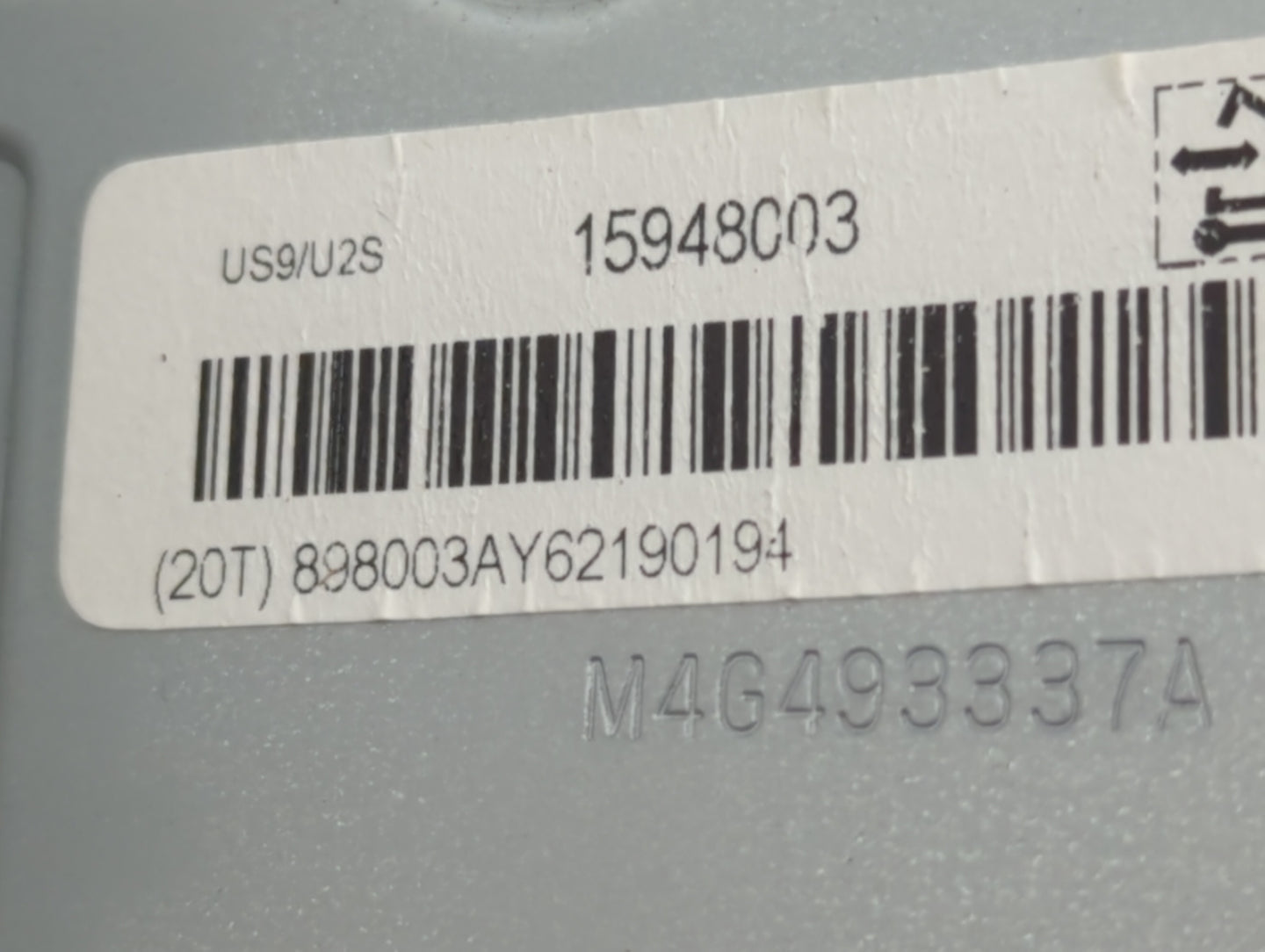 2007-2009 Cadillac Dts Am Fm Cd Player Radio Receiver - Oemusedautoparts1.com