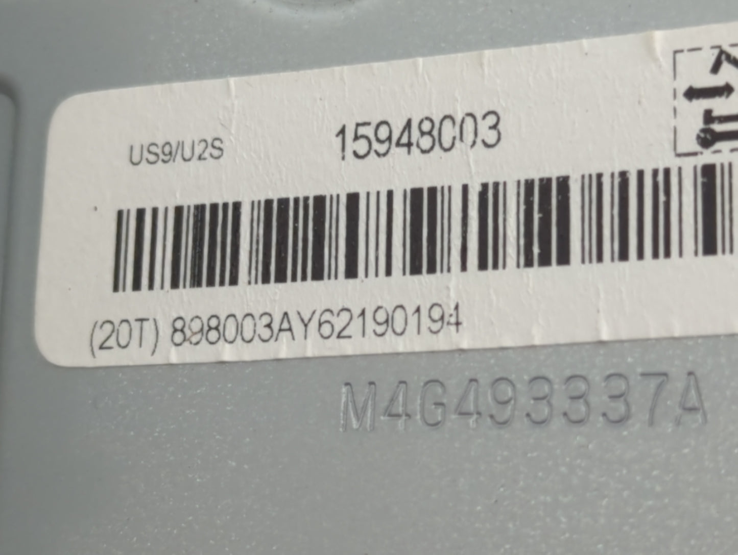2007-2009 Cadillac Dts Am Fm Cd Player Radio Receiver - Oemusedautoparts1.com