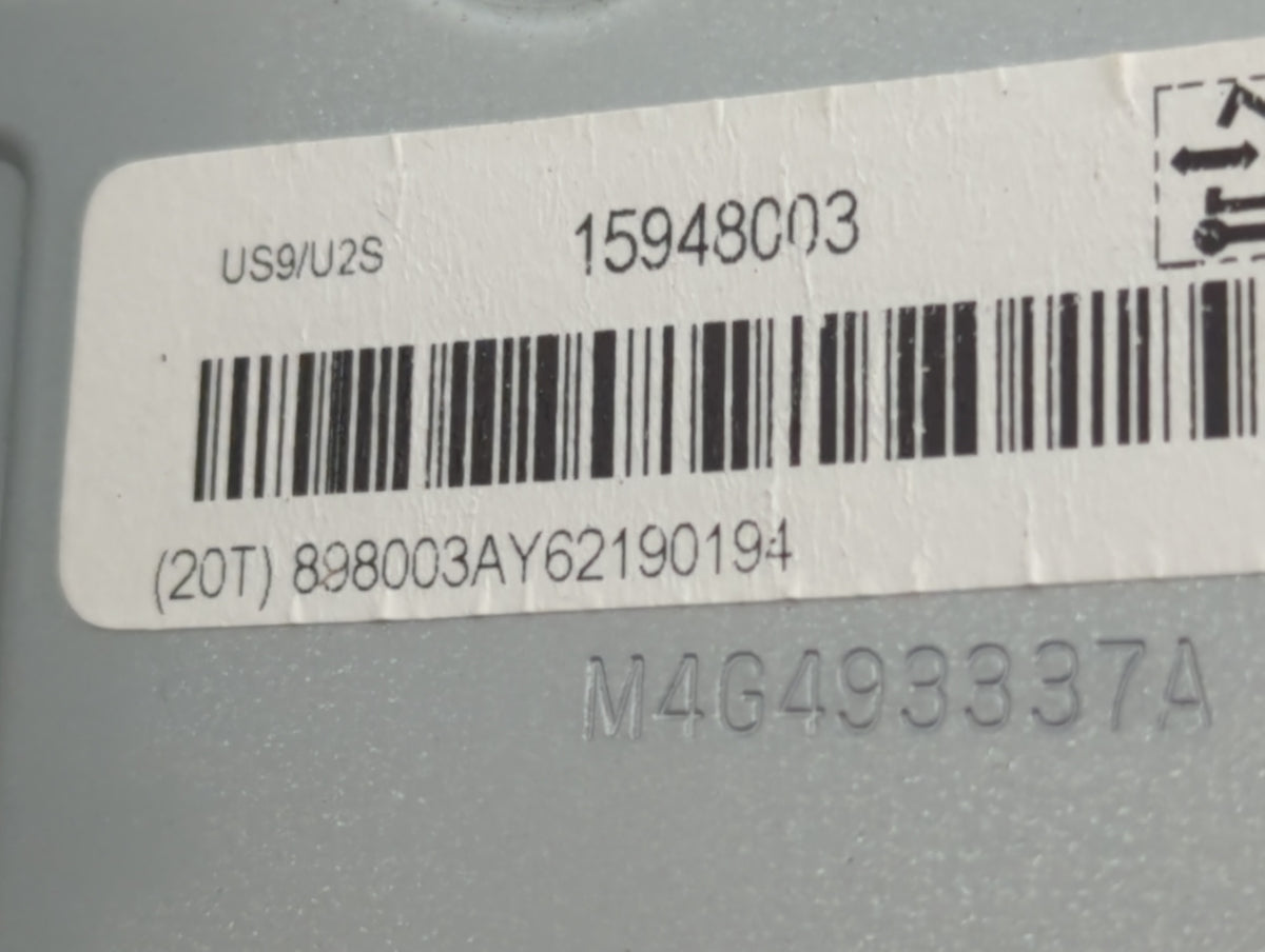 2007-2009 Cadillac Dts Am Fm Cd Player Radio Receiver 530942 - Oemusedautoparts1.com