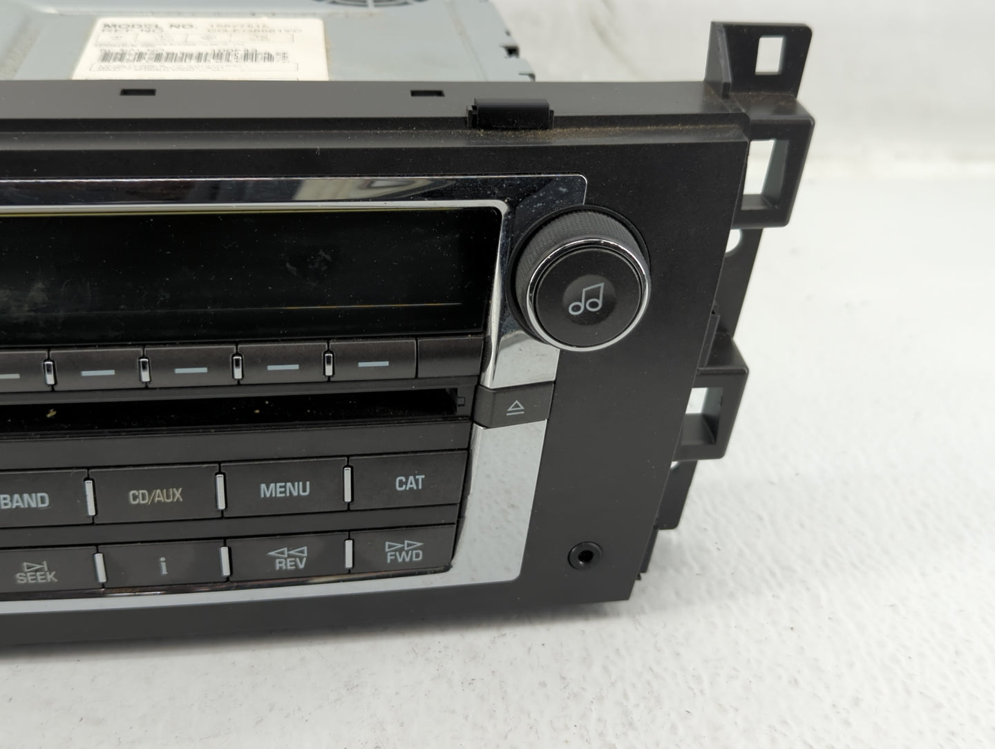 2007-2009 Cadillac Dts Radio AM FM Cd Player Receiver Replacement P/N:15877515 Fits Fits 2007 2008 2009 OEM Used Auto Parts 