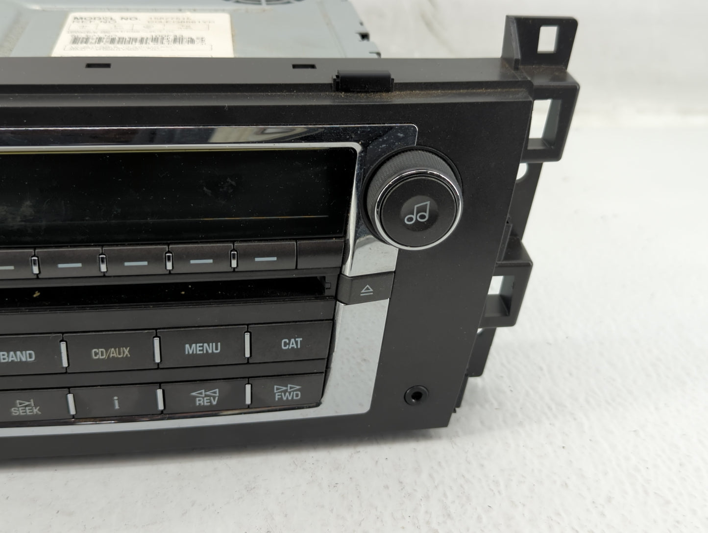 2007-2009 Cadillac Dts Radio AM FM Cd Player Receiver Replacement P/N:15877515 Fits Fits 2007 2008 2009 OEM Used Auto Parts 