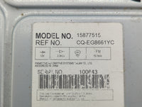 2007-2009 Cadillac Dts Radio AM FM Cd Player Receiver Replacement P/N:15877515 Fits Fits 2007 2008 2009 OEM Used Auto Parts 