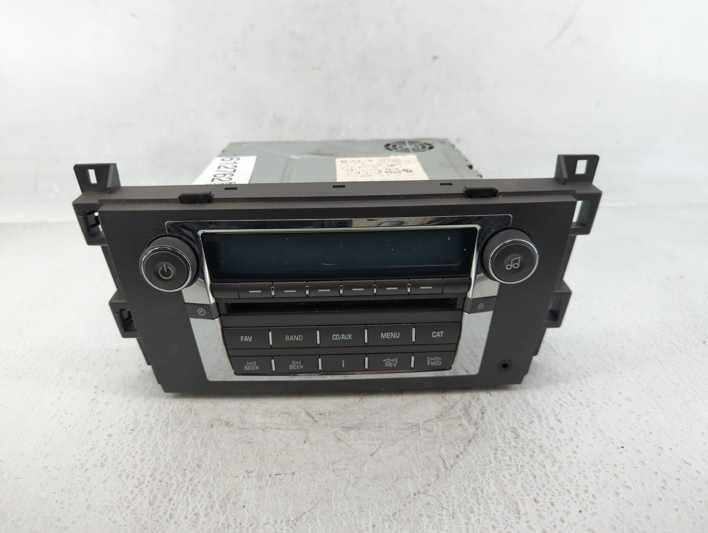 2007-2009 Cadillac Dts Radio AM FM Cd Player Receiver Replacement P/N:15877516 Fits Fits 2007 2008 2009 OEM Used Auto Parts 