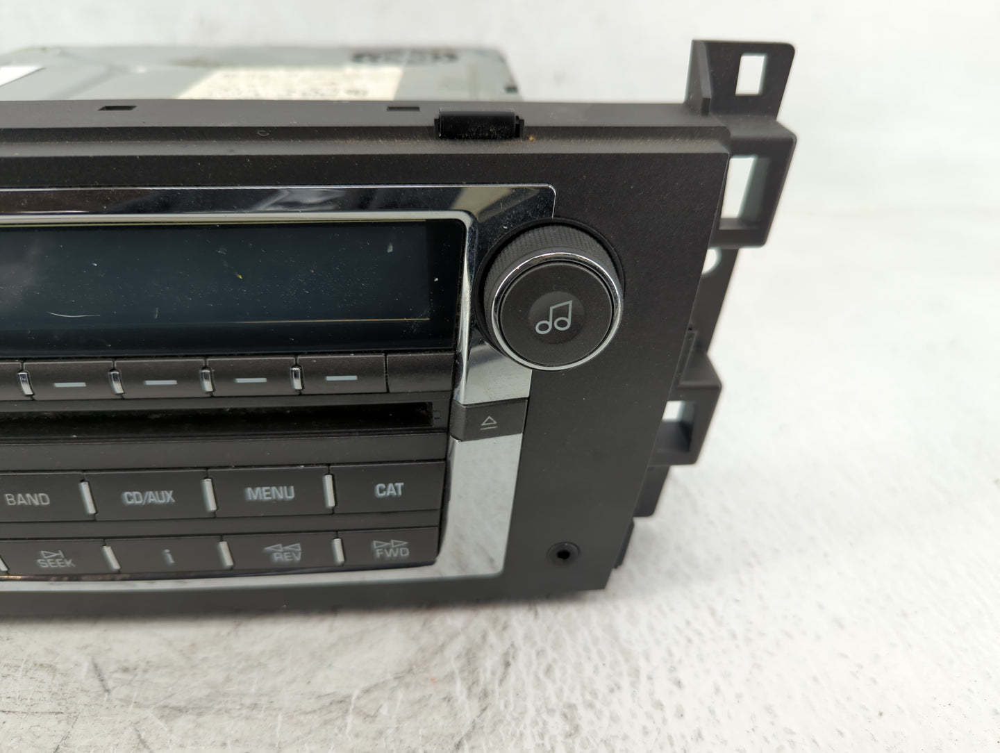 2007-2009 Cadillac Dts Radio AM FM Cd Player Receiver Replacement P/N:15877516 Fits Fits 2007 2008 2009 OEM Used Auto Parts 