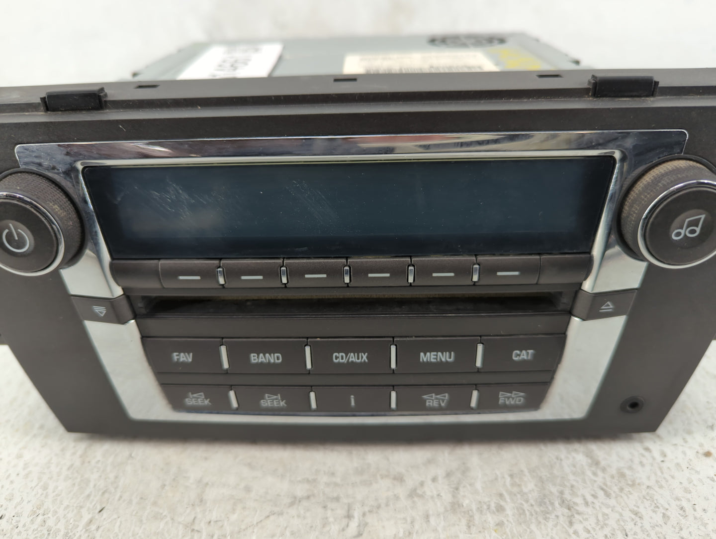 2007-2009 Cadillac Dts Am Fm Cd Player Radio Receiver - Oemusedautoparts1.com