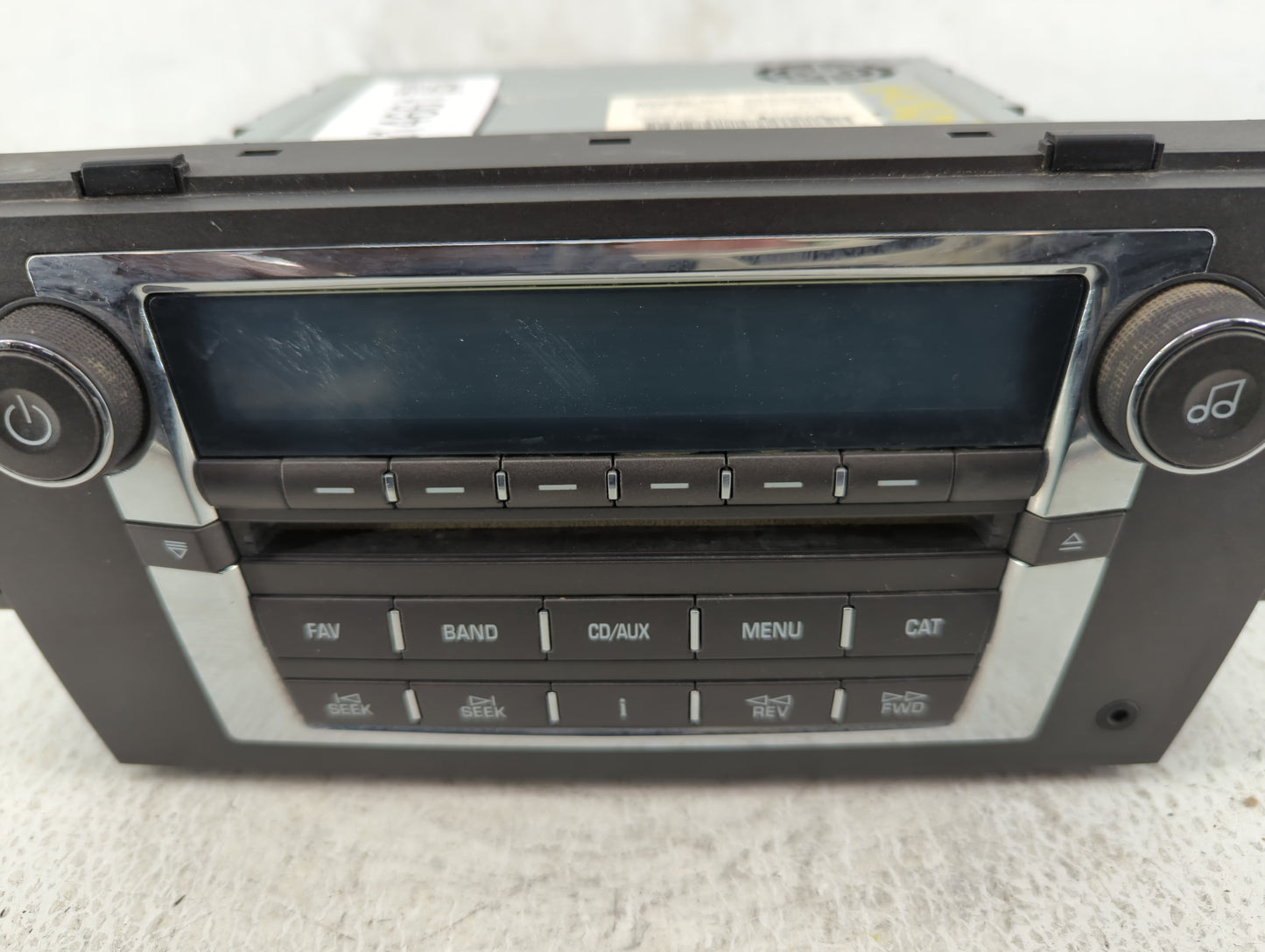 2007-2009 Cadillac Dts Am Fm Cd Player Radio Receiver - Oemusedautoparts1.com