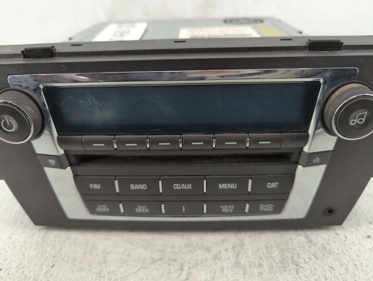2007-2009 Cadillac Dts Am Fm Cd Player Radio Receiver 614661 - Oemusedautoparts1.com
