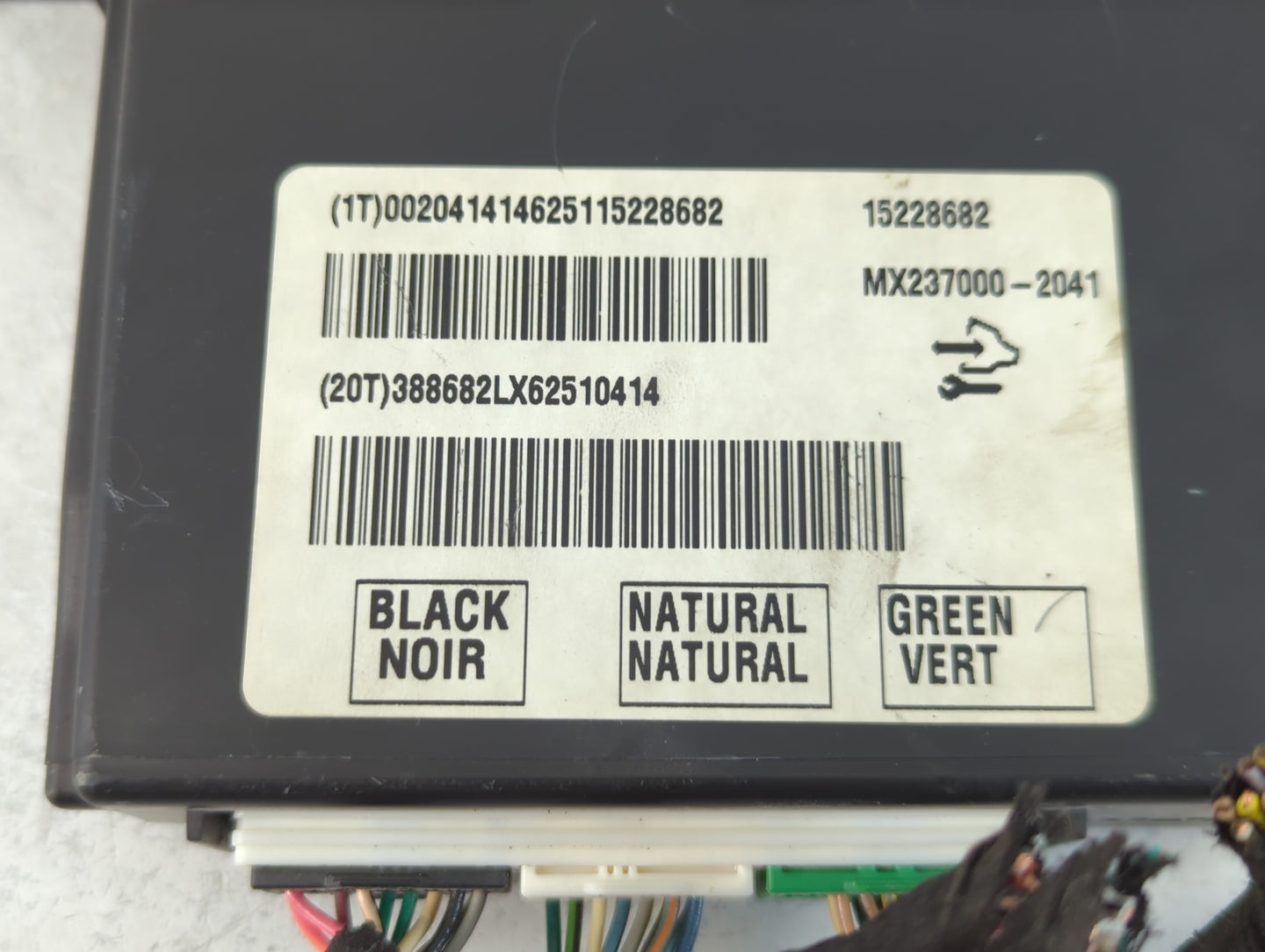 2007-2011 Cadillac Dts Climate Control Module Temperature AC/Heater Replacement P/N:15228682 MX23700-2041 Fits OEM Used Auto