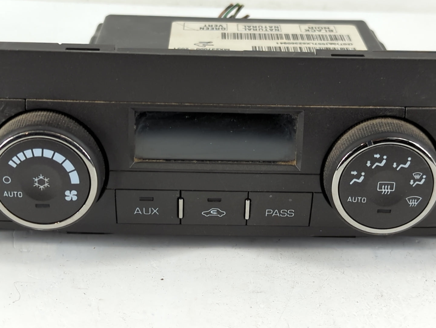 2007-2011 Cadillac Dts Climate Control Module Temperature AC/Heater Replacement P/N:MX237000-2051 15791557 Fits OEM Used Aut