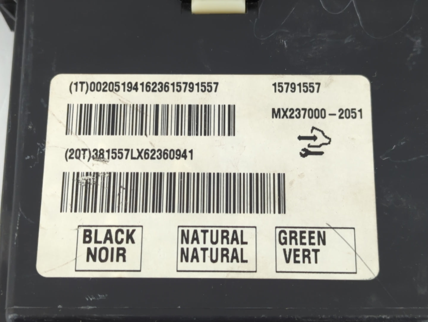 2007-2011 Cadillac Dts Climate Control Module Temperature AC/Heater Replacement P/N:MX237000-2051 15791557 Fits OEM Used Aut