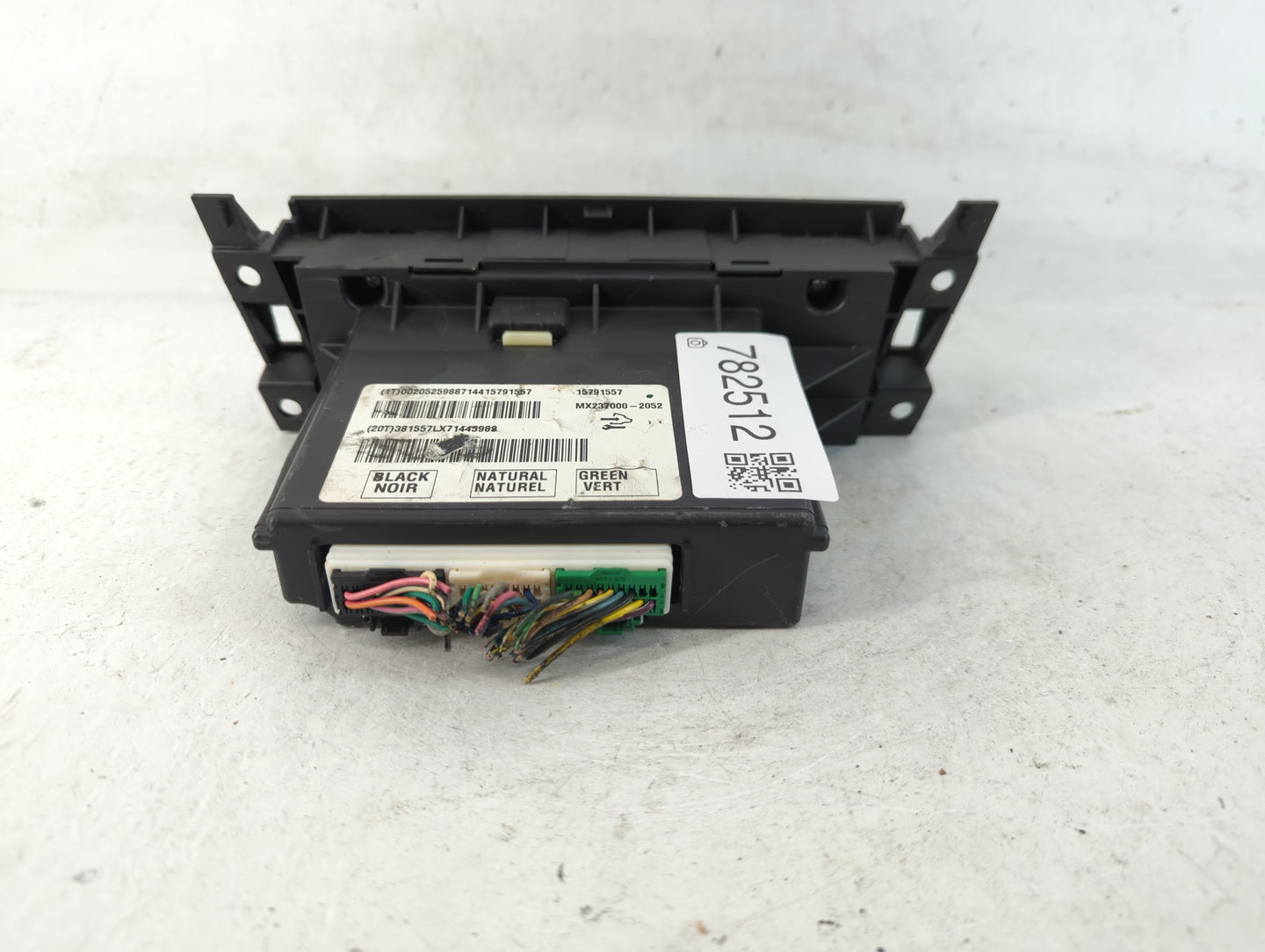 2007-2011 Cadillac Dts Climate Control Module Temperature AC/Heater Replacement P/N:MX237000-2051 15791557 Fits OEM Used Aut