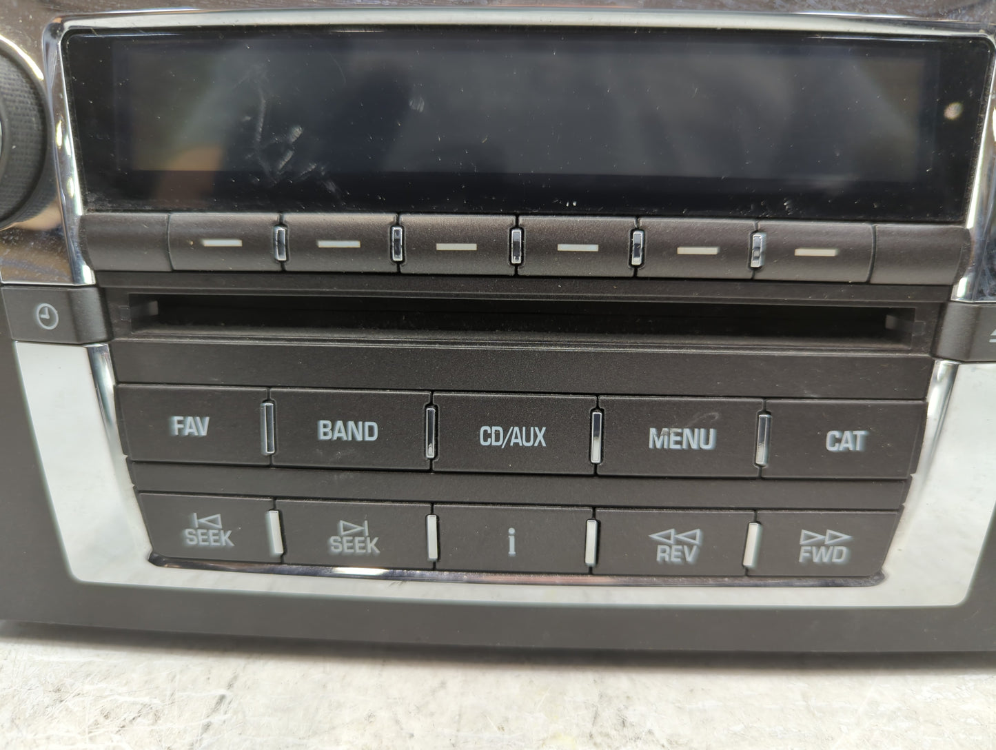 2007-2009 Cadillac Dts Radio AM FM Cd Player Receiver Replacement P/N:15948004 Fits Fits 2007 2008 2009 OEM Used Auto Parts 