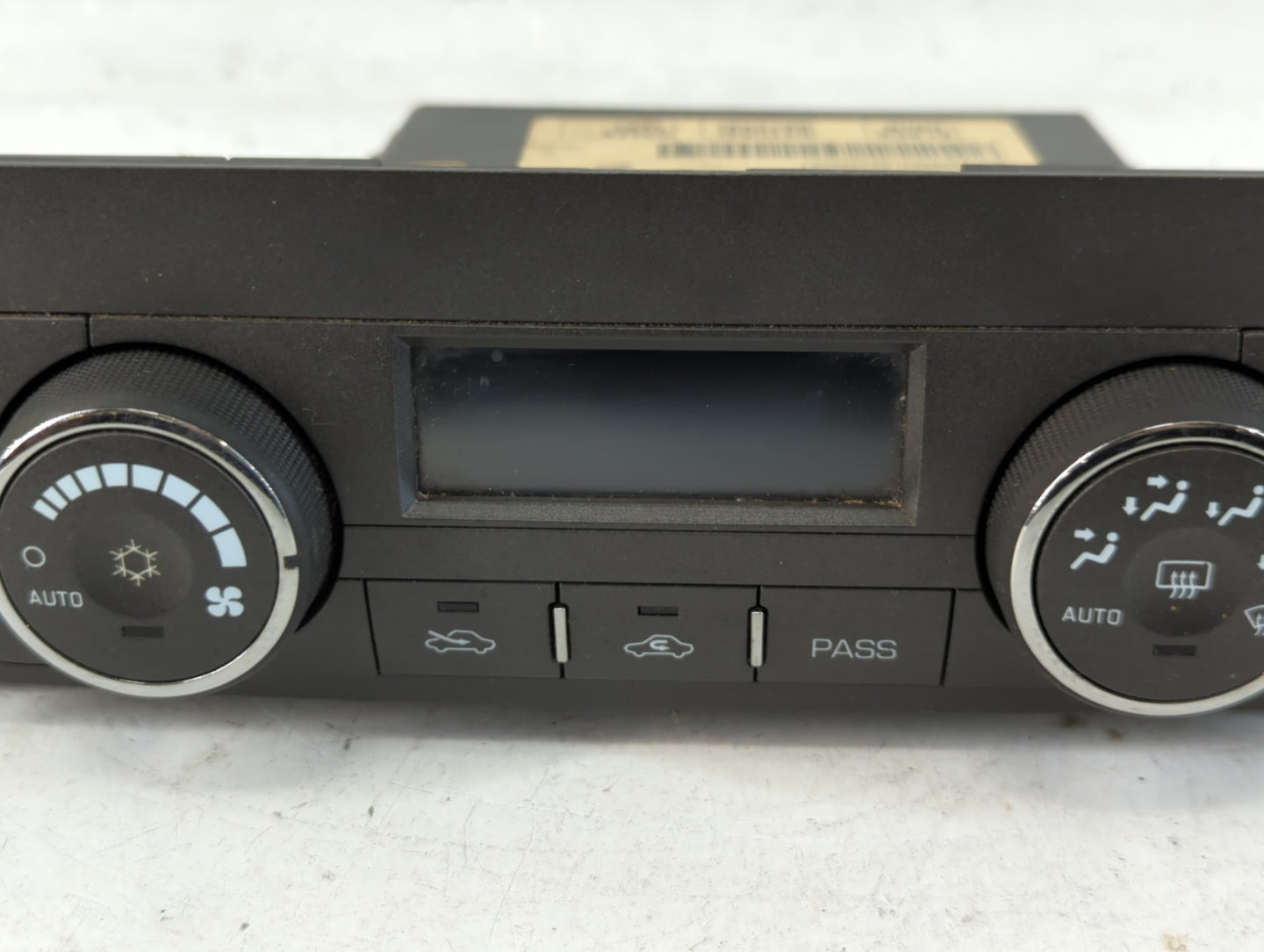 2007-2011 Cadillac Dts Climate Control Module Temperature AC/Heater Replacement P/N:15228682 MX237000-2051 Fits OEM Used Aut