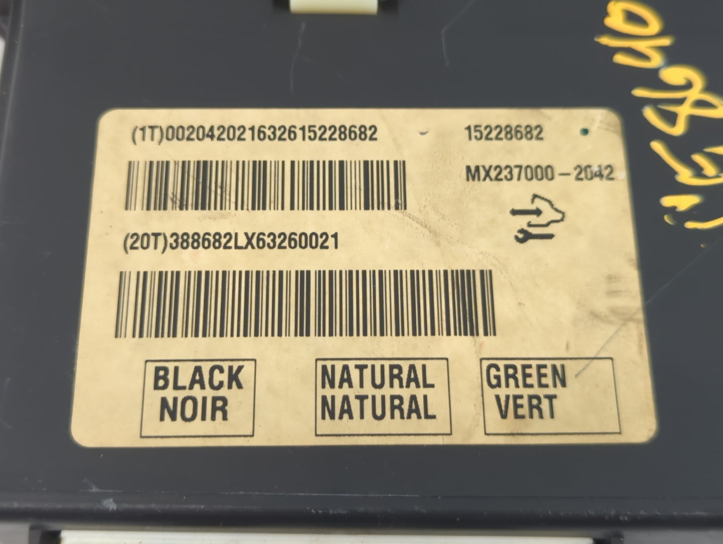 2007-2011 Cadillac Dts Climate Control Module Temperature AC/Heater Replacement P/N:15228682 MX237000-2051 Fits OEM Used Aut