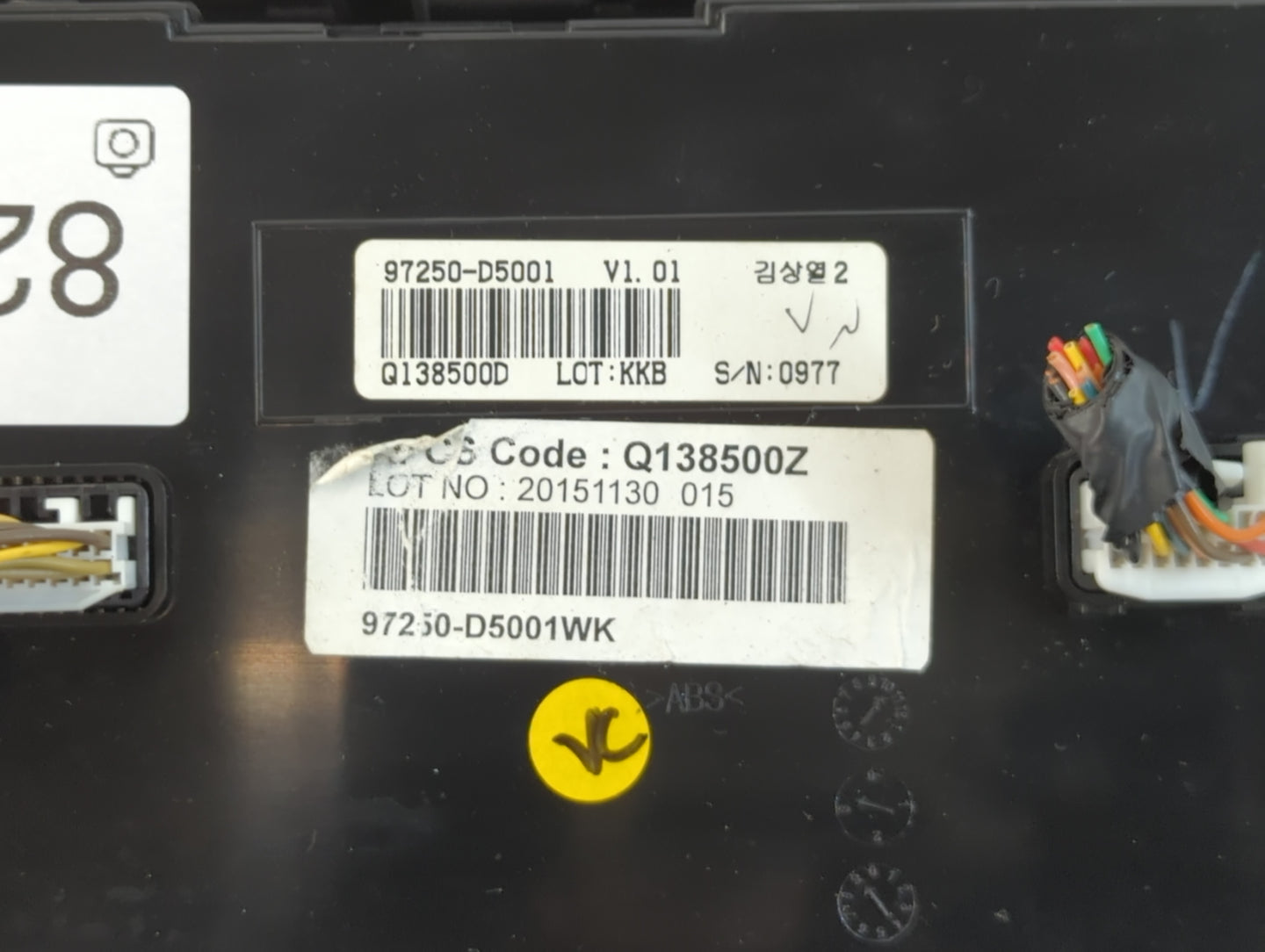 2007-2011 Cadillac Dts Climate Control Module Temperature AC/Heater Replacement P/N:97250-D5001 Fits Fits 2007 2008 2009 201