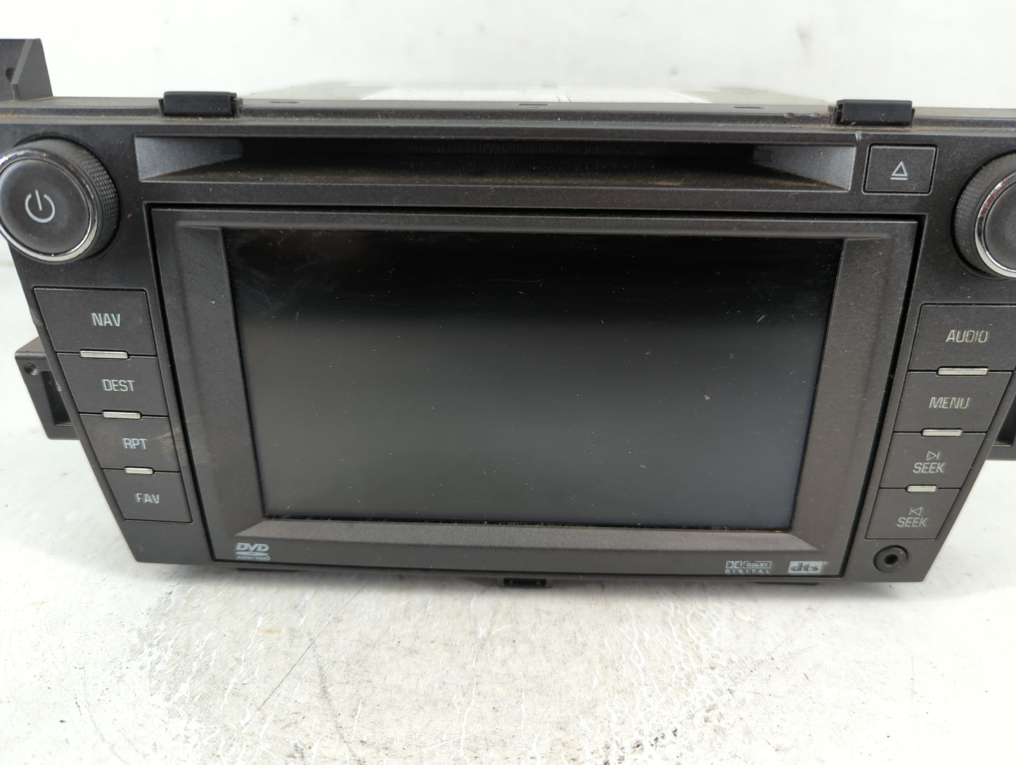 2007 Cadillac Dts Radio AM FM Cd Player Receiver Replacement P/N:DW468100-5690 15912143 Fits OEM Used Auto Parts - Oemusedau