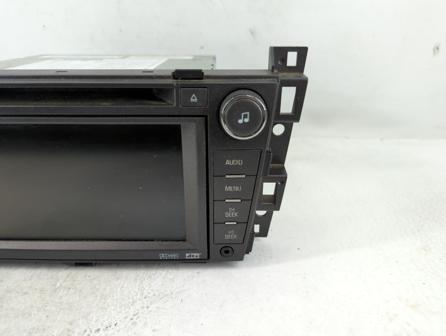 2007 Cadillac Dts Radio AM FM Cd Player Receiver Replacement P/N:DW468100-5690 15912143 Fits OEM Used Auto Parts - Oemusedau