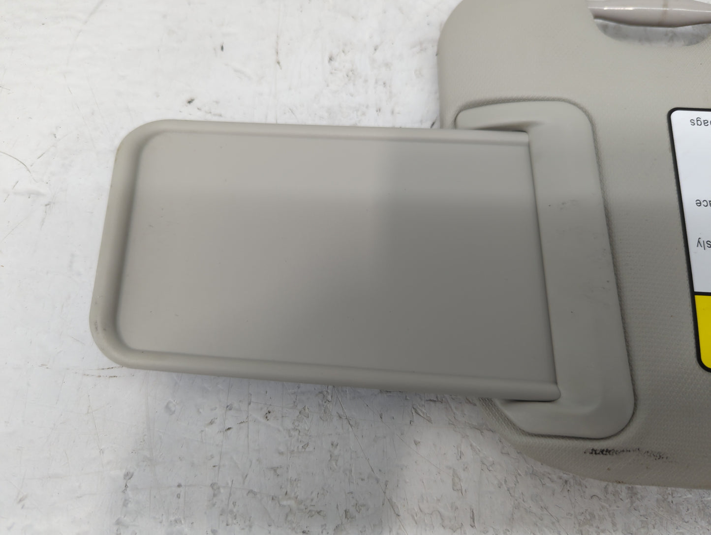 2007-2014 Cadillac Escalade Sun Visor Shade Replacement Passenger Right Mirror Fits Fits 2007 2008 2009 2010 2011 2012 2013 