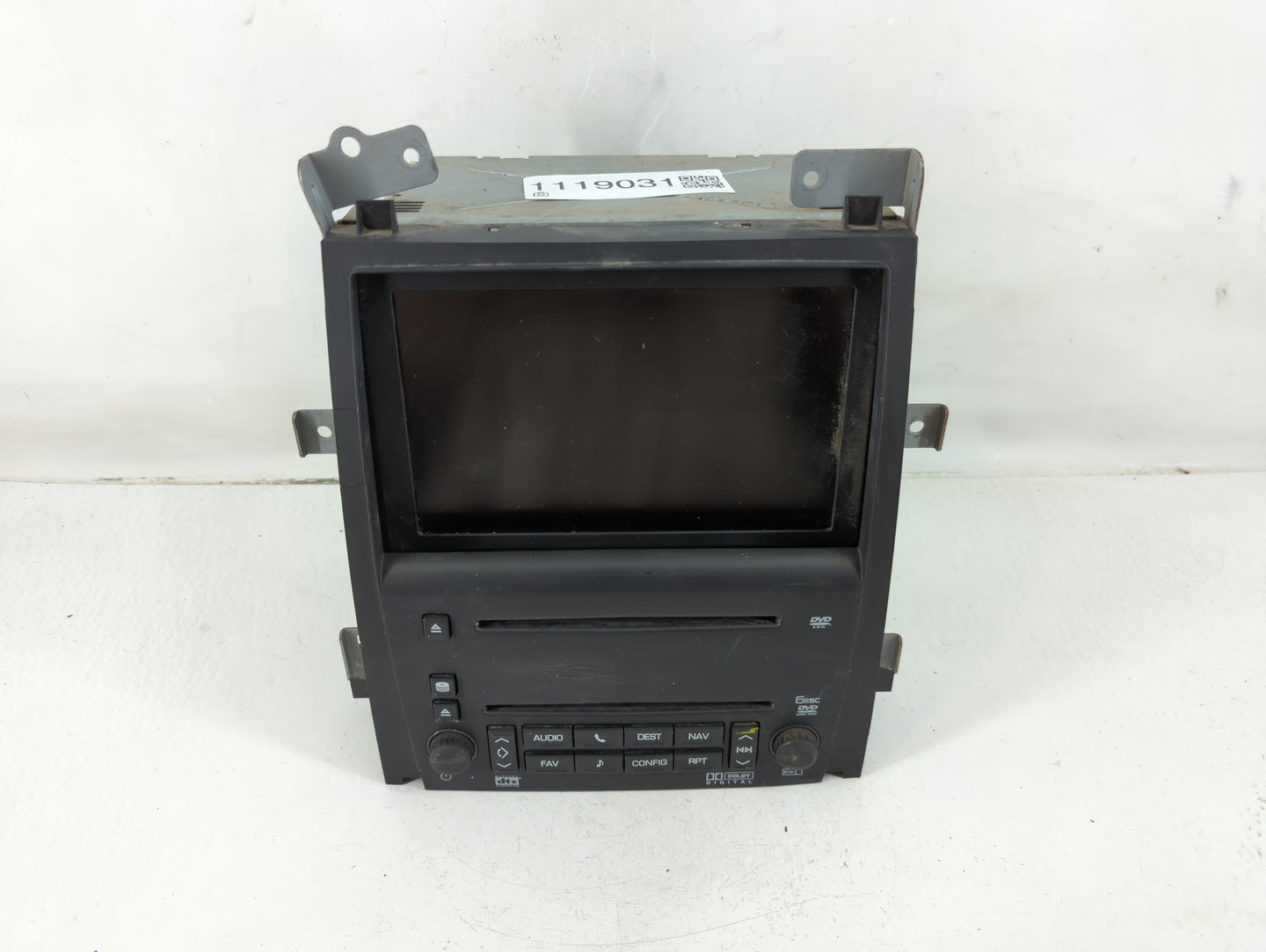 2007-2009 Cadillac Escalade Radio AM FM Cd Player Receiver Replacement P/N:25795337 Fits Fits 2007 2008 2009 OEM Used Auto P