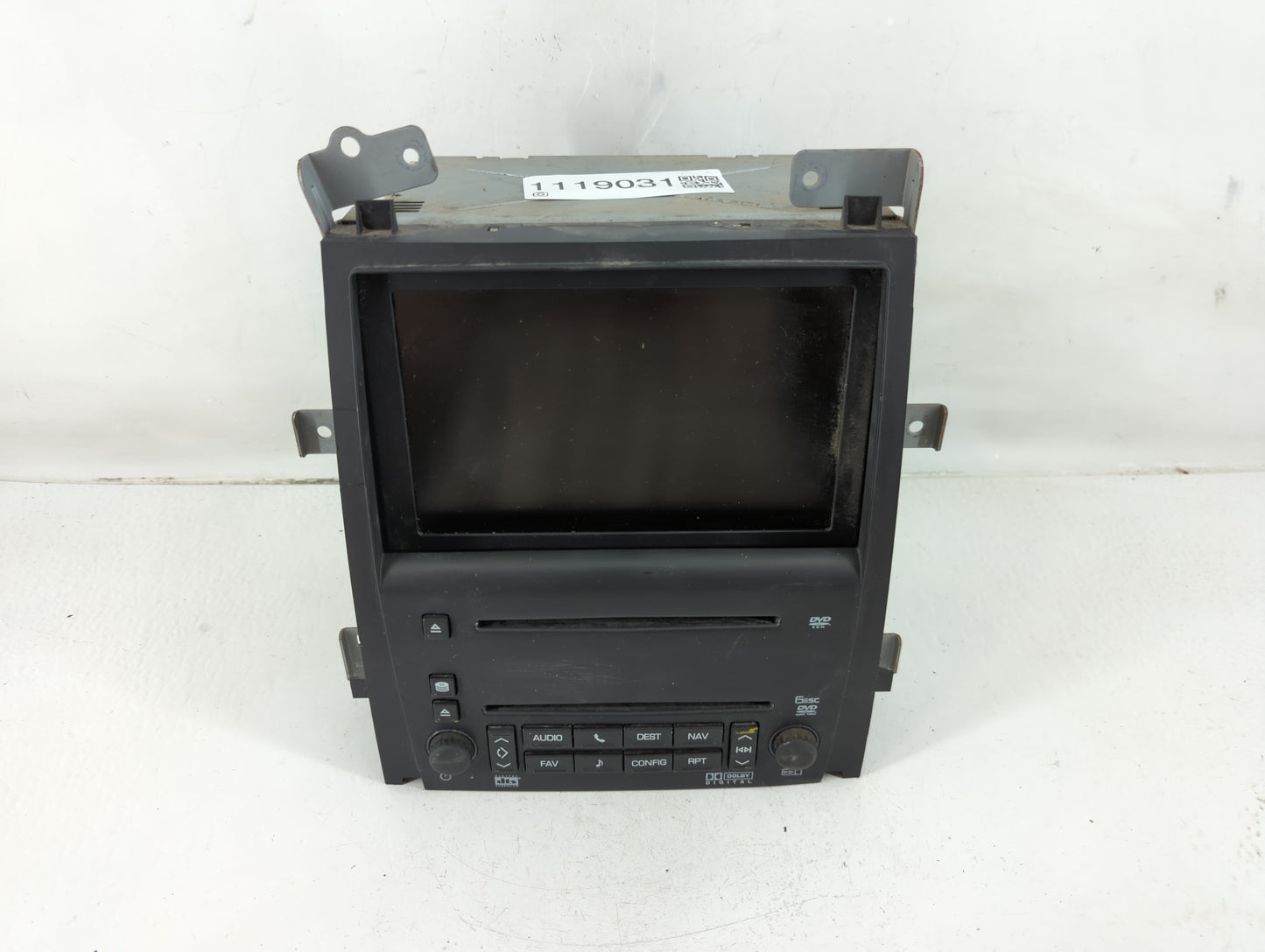2007-2009 Cadillac Escalade Radio AM FM Cd Player Receiver Replacement P/N:25795337 Fits Fits 2007 2008 2009 OEM Used Auto P