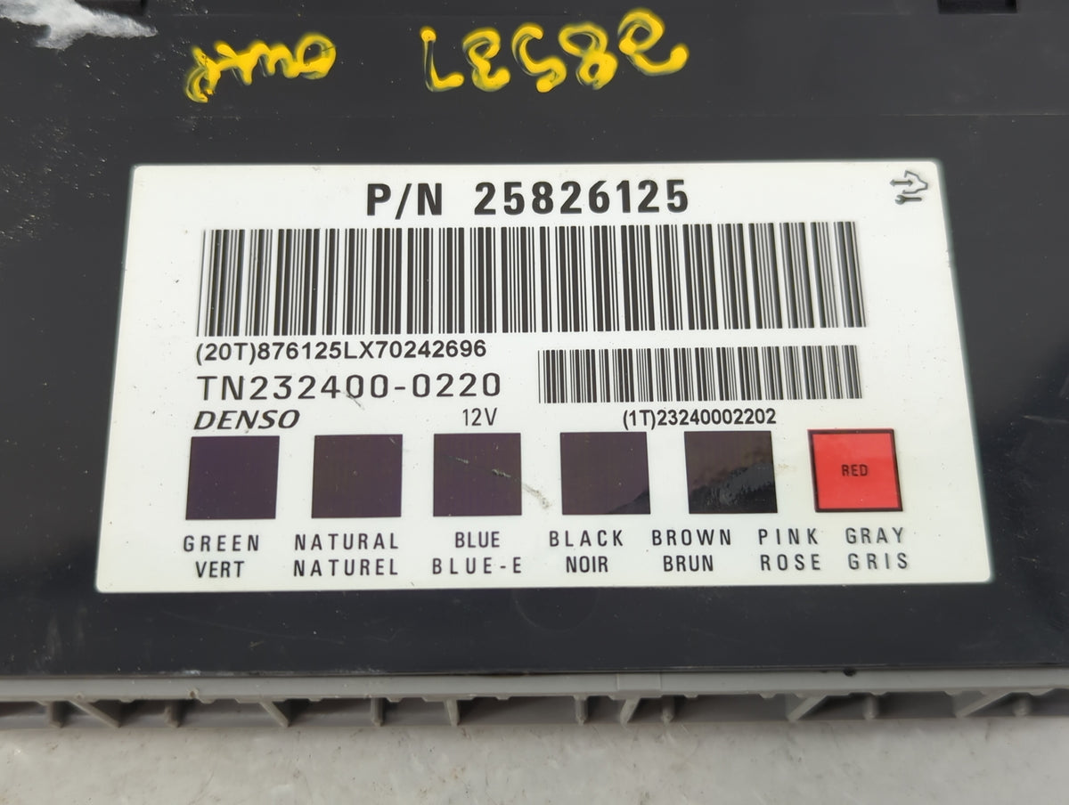 2007 Cadillac Escalade PCM Engine Control Computer ECU ECM PCU OEM P/N:25826125 Fits 2006 2008 OEM Used Auto Parts - Oemused