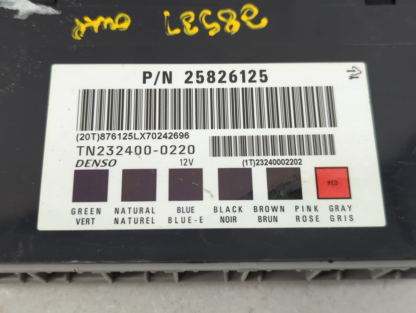 2007 Cadillac Escalade PCM Engine Control Computer ECU ECM PCU OEM P/N:25826125 Fits Fits 2006 2008 OEM Used Auto Parts - Oe