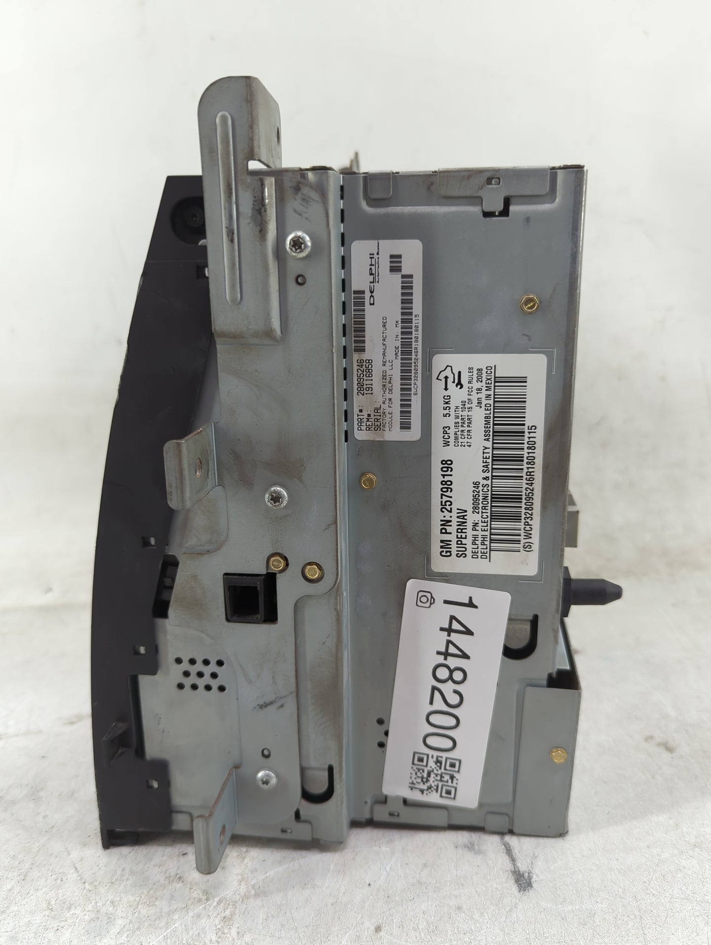 2007-2009 Cadillac Escalade Radio AM FM Cd Player Receiver Replacement P/N:25798198 28095246, 19118858 Fits Fits 2007 2008 2