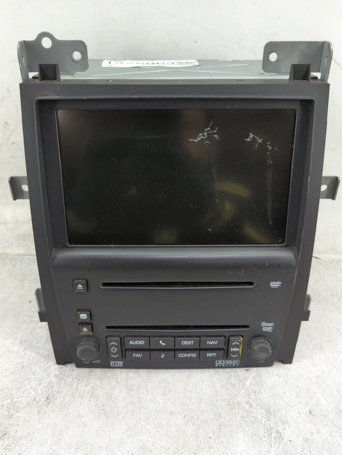 2007 Cadillac Escalade Information Radio Display Screen - Oemusedautoparts1.com