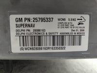 2007 Cadillac Escalade Information Radio Display Screen - Oemusedautoparts1.com