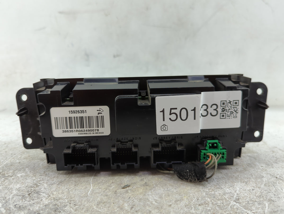 2007-2009 Cadillac Escalade Climate Control Module Temperature AC/Heater Replacement P/N:15926351 Fits Fits 2007 2008 2009 O