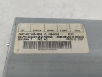 2007-2008 Cadillac Escalade Radio AM FM Cd Player Receiver Replacement P/N:28043359 Fits OEM Used Auto Parts - Oemusedautopa