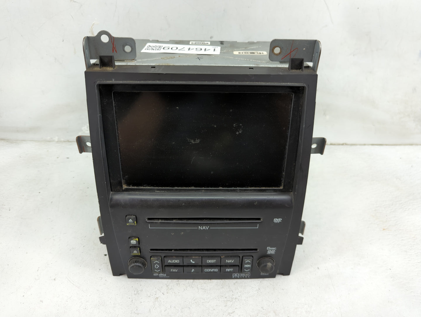 2007-2009 Cadillac Escalade Esv Radio Control Panel - Oemusedautoparts1.com