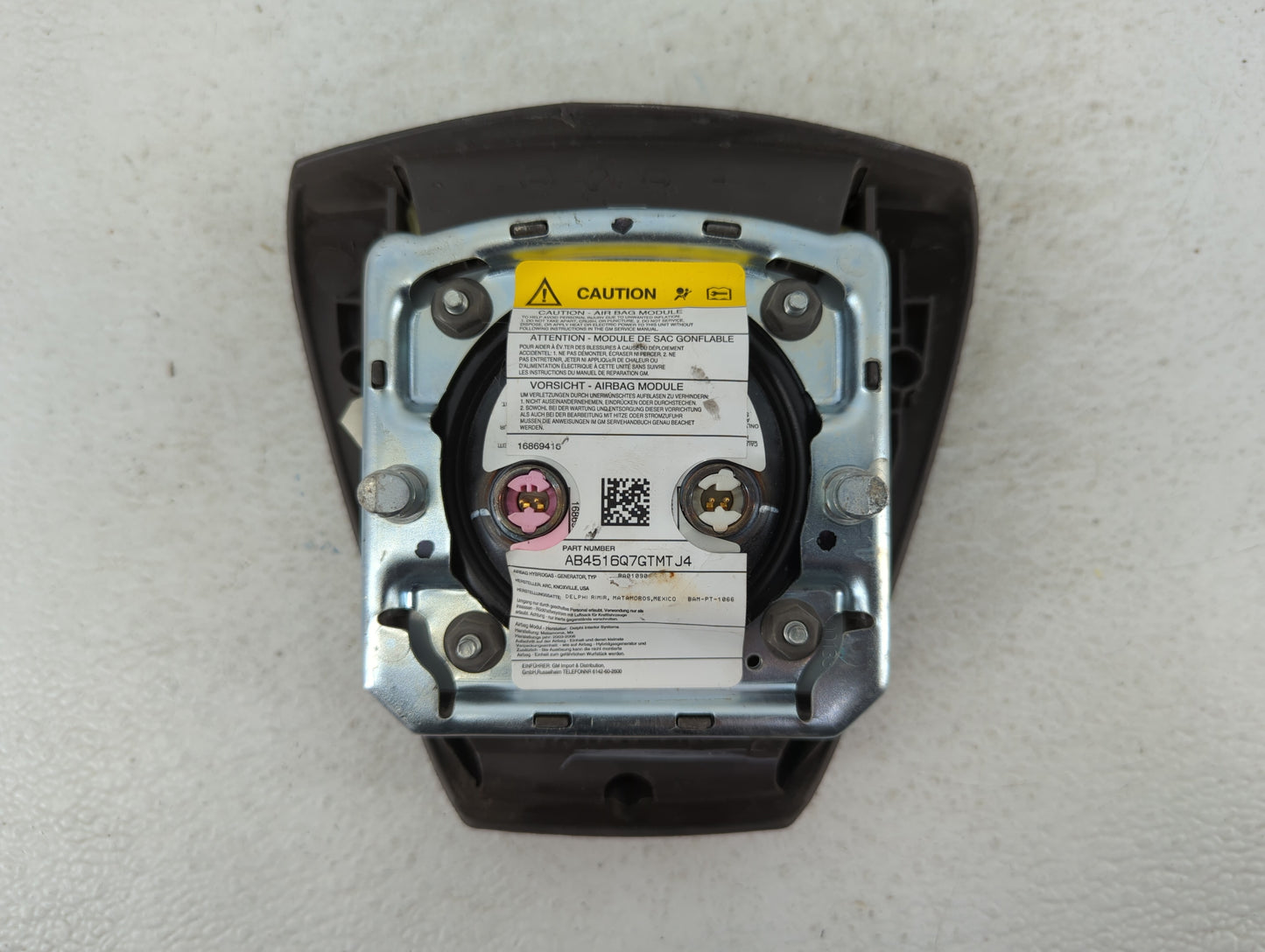 2007-2009 Cadillac Escalade Esv Air Bag Driver Left Knee OEM P/N:AB4516Q7GTMT AB4516Q7GTMT J4 Fits Fits 2007 2008 2009 OEM U