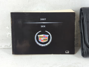 2007 Cadillac Srx Owners Manual Book Guide P/N:15861908 OEM Used Auto Parts