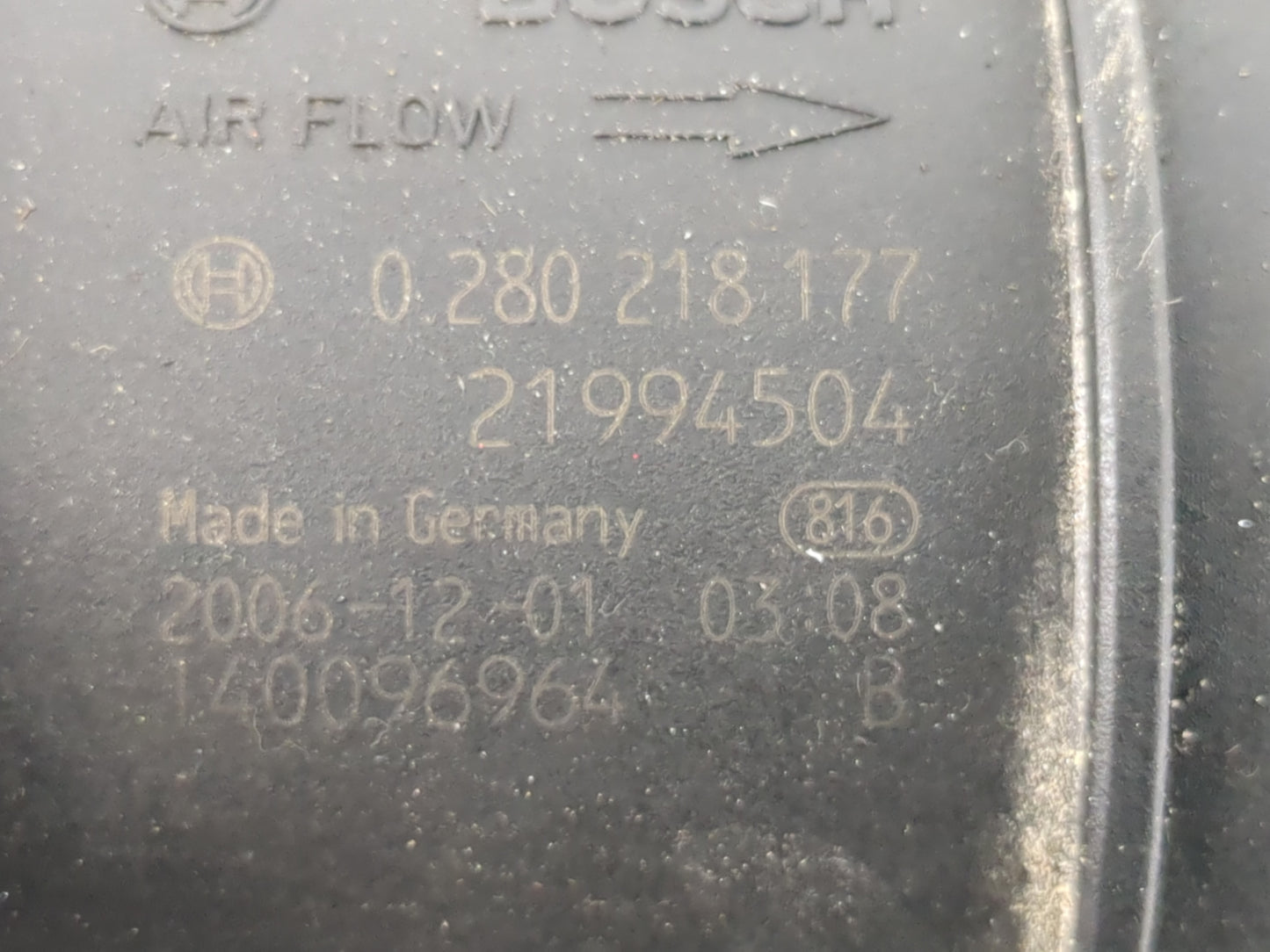 2007-2009 Cadillac Srx Mass Air Flow Meter Maf - Oemusedautoparts1.com